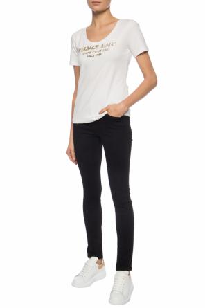 Logo-patched jeans, zdjęcie 2 Logo-patched jeans od Versace Jeans